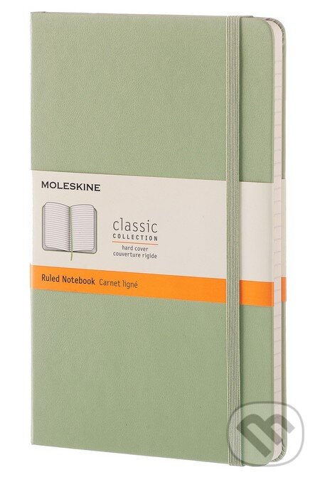 Moleskine - zelený zápisník, Moleskine, 2016