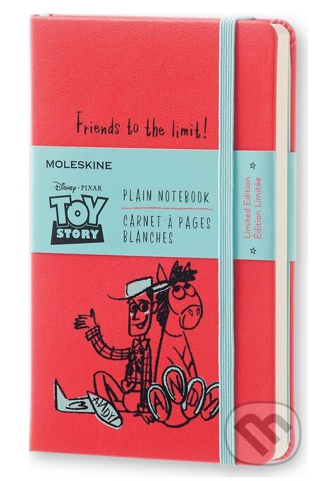 Moleskine - Toy Story červený zápisník, Moleskine, 2016