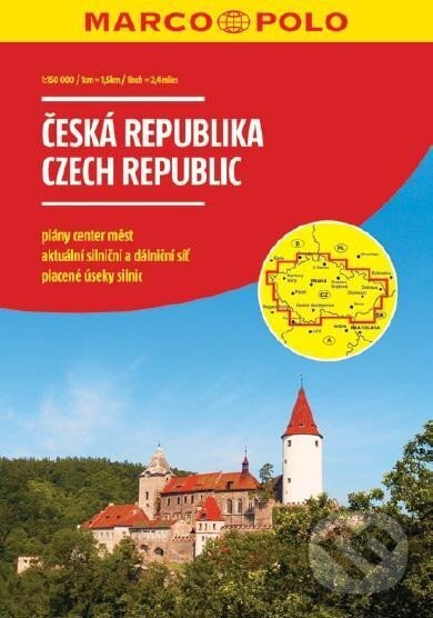 Česká republika 1:150 000 / autoatlas (spirála), Marco Polo, 2023