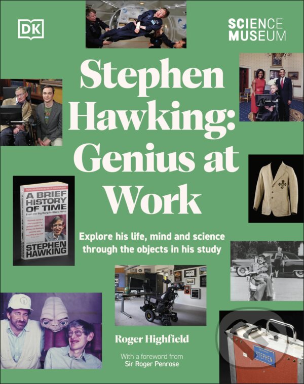 Kniha Science Museum Stephen Hawking Genius at Work