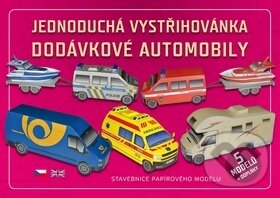 Levně Jednoduchá vystřihovánka: dodávkové automobily (Stavebnice papírového modelu)