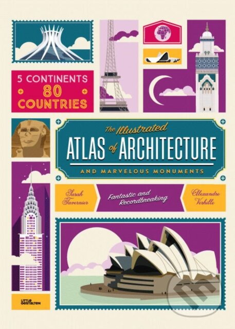 Kniha: Atlas of Architecture and Marvellous Monuments (Alexandre Verhille a Sarah Tavernier)