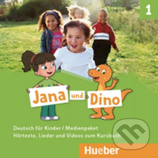 Levně Jana und Dino 1 - Medienpaket (2 Audio-CDs und 1 DVD) - audiokniha z kategorie Jazykové učebnice a slovníky