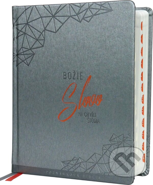 Levně Božie Slovo na chvíle štúdia (Poznámková Biblia, ekumenický preklad, antracitová) - kniha z kategorie Biblia
