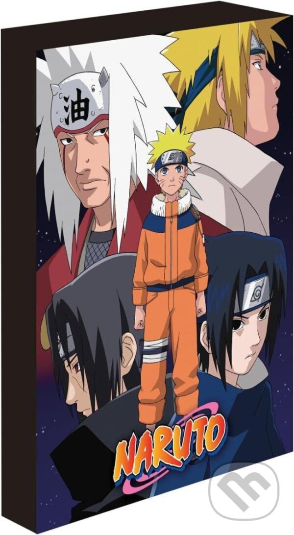 Levně Obraz LED svietiaci Naruto