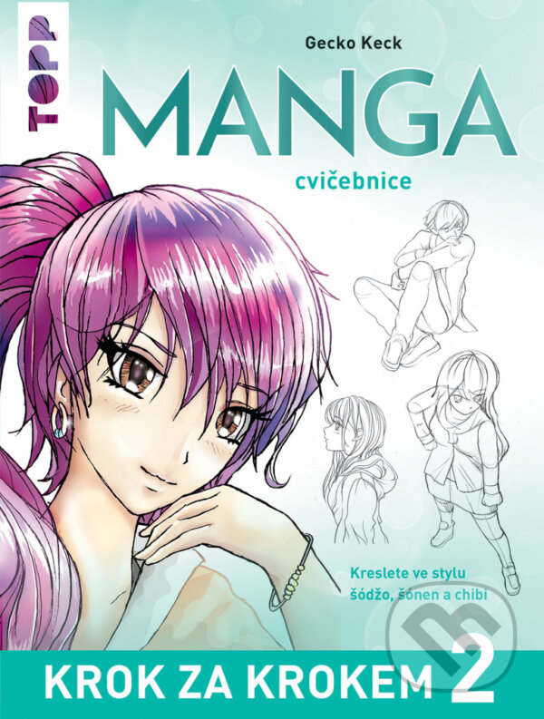 Manga krok za krokem 2 - Cvičebnice koupíte na Martinus.cz