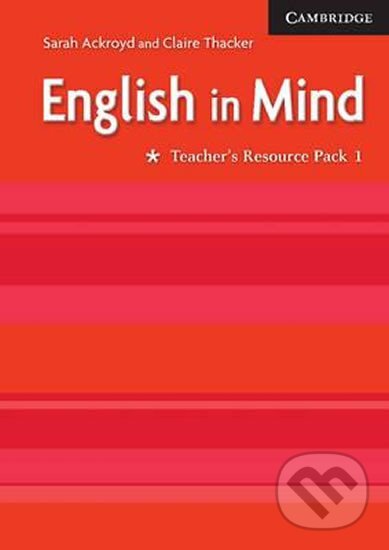 Kniha English in Mind 1: Tchr´s Resource Pack