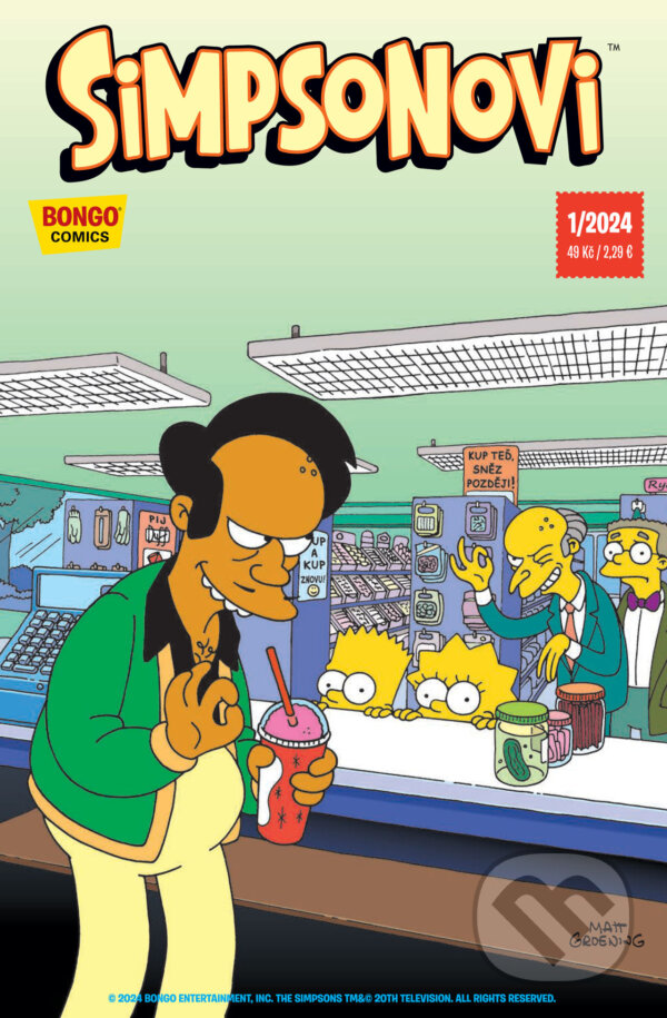 Levně Simpsonovi 1/2024