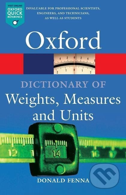 Levně DICT OF WEIGHTS MEASURES & UNI - kniha z kategorie Jazykové učebnice a slovníky