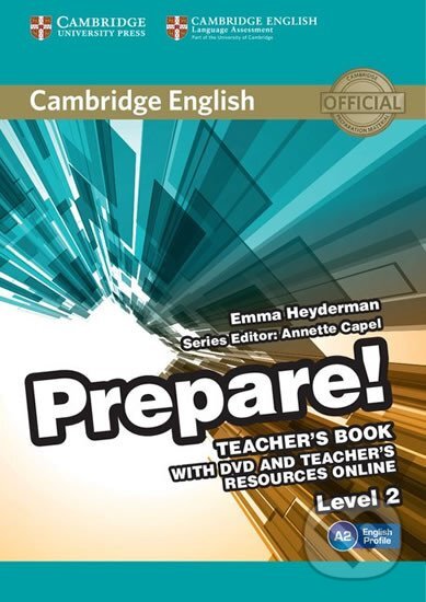 Kniha Prepare 2/A2 Teacher´s Book with DVD and Teacher´s Resources Online
