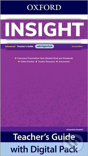 Levně Insight Advanced Teacher´s Guide with Digital pack, 2nd Edition - kniha z kategorie Jazykové učebnice a slovníky