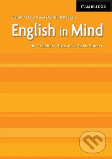 Levně English in Mind Starter : Tchr´s Resourc - Sarah Ackroyd - kniha z kategorie Jazykové učebnice a slovníky