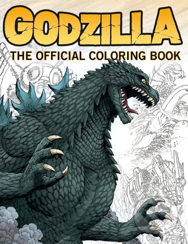 Levně Godzilla: The Official Coloring Book - kniha z kategorie Omaľovávanky