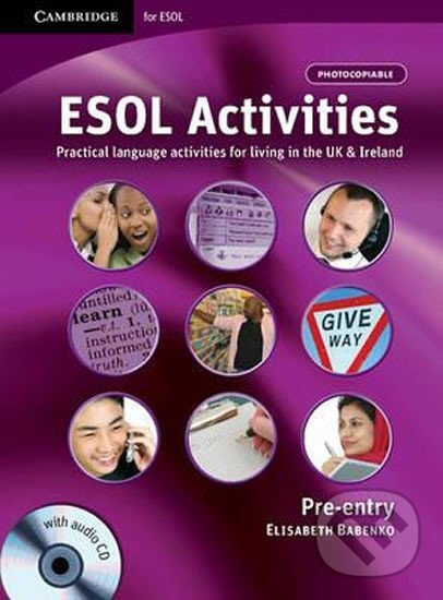 ESOL Activities Pre-Entry Book with Audio CD Cambridge University Press