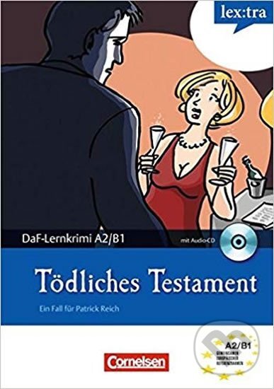 Levně DaF-Lernkrimi A2/B1: Tödliches Testament (Buch mit Audio-CD) - kniha z kategorie Jazykové učebnice a slovníky
