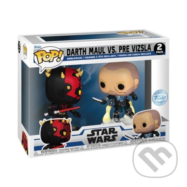 Levně Funko POP Star Wars: CW Duels- Maul/Vizsla 2PK