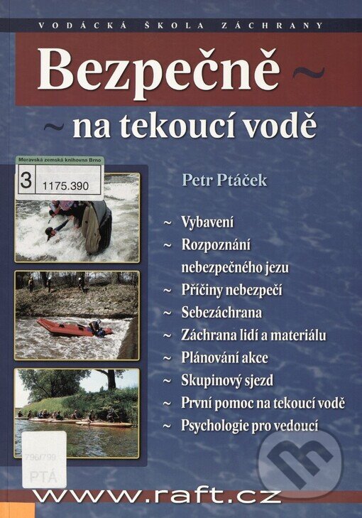 Kniha Bezpečně na tekoucí vodě
