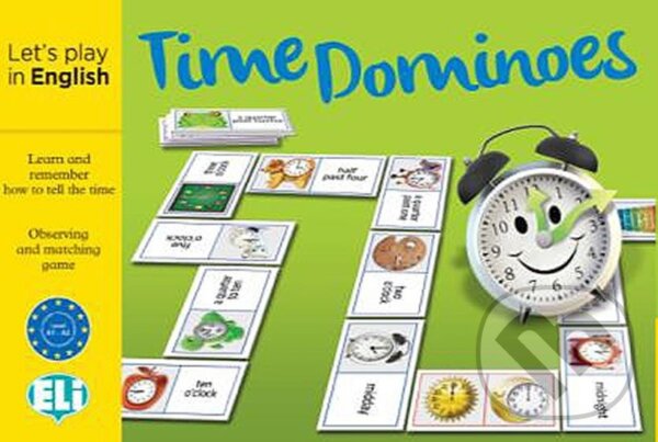 Levně Let´s Play in English:Time Dominoes - hra z kategorie Vzdelávacie hry