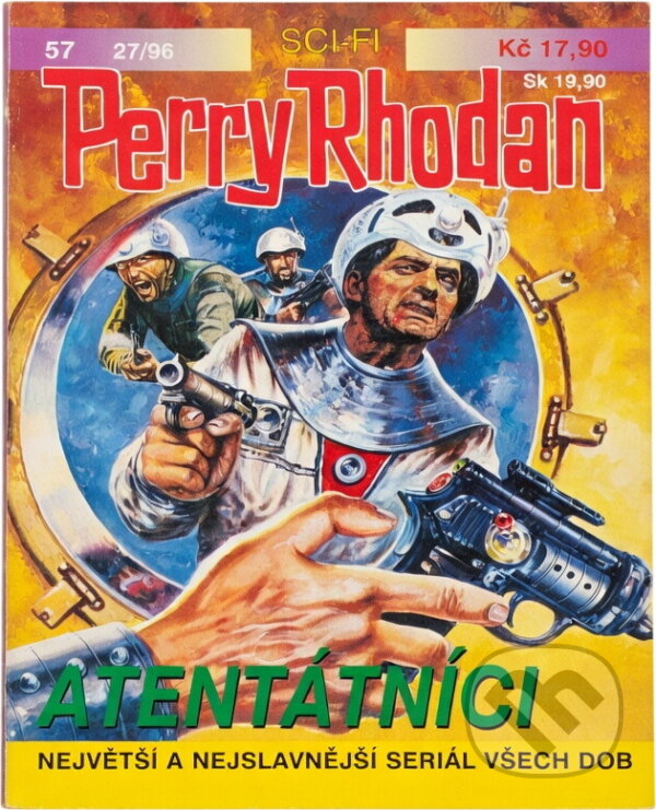 Kniha: Atentátníci (Kurt Mahr). Ivo Železný, 1996