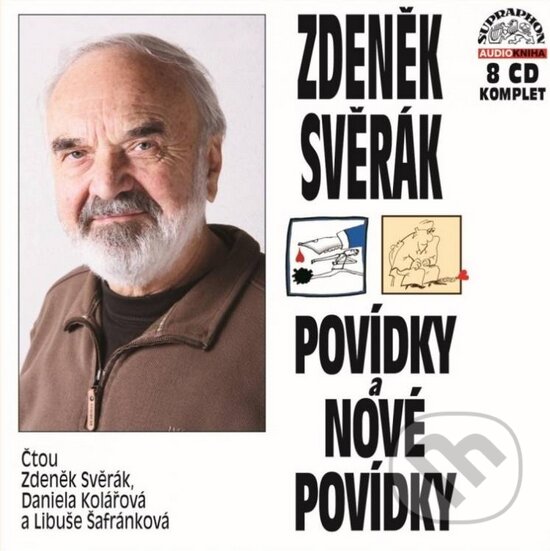 Levně Zdeněk Svěrák: Povídky a nové povídky audio (8 cd) - audiokniha z kategorie Beletria