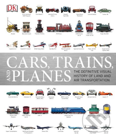 Levně Cars, Trains & Planes - kniha z kategorie Automobily a doprava
