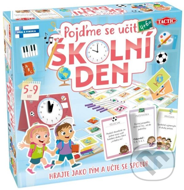 Levně Pojďme se učit: Školní den - hra z kategorie Vzdelávacie hry