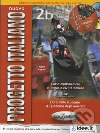 Kniha Nuovo Progetto italiano 2b Libro dello Studente + quaderno degli esercizi + DVD video + CD Audio 2