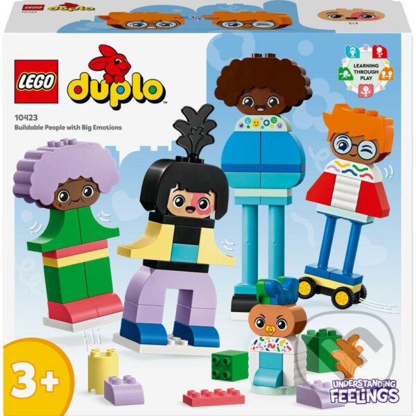 Spoločenská hra: LEGO® DUPLO® 10423 Zostaviteľní ľudia s veľkými emóciami (LEGO). LEGO, 2024