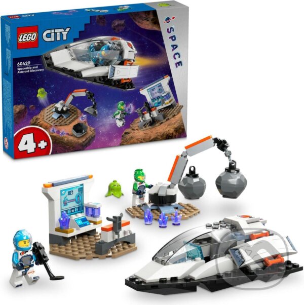 Spoločenská hra: LEGO® City 60429 Vesmírna loď a objav asteroidu (LEGO). LEGO, 2024
