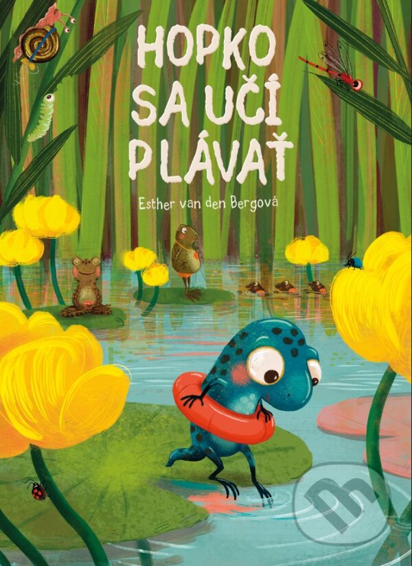 Levně Hopko sa učí plávať - Esther van den Berg - kniha z kategorie Rozprávky