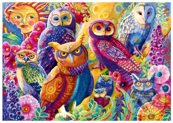 Levně Owl Autonomy - puzzle z kategorie Umelecké