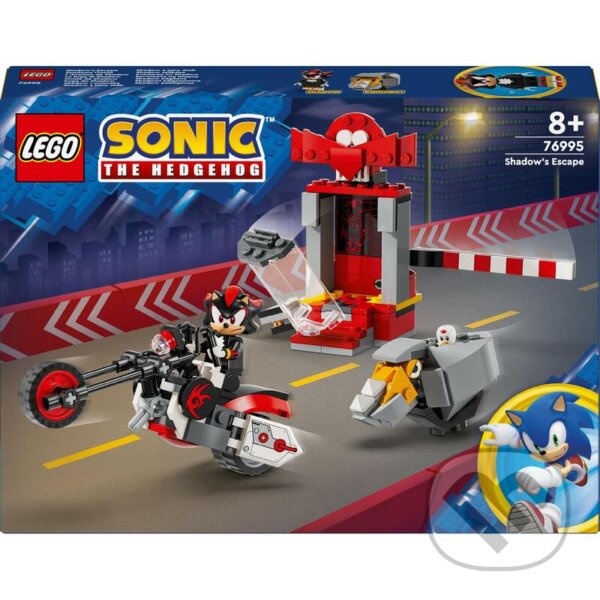 LEGO® Sonic 76995 Shadow the Hedgehog a jeho útek, LEGO, 2024