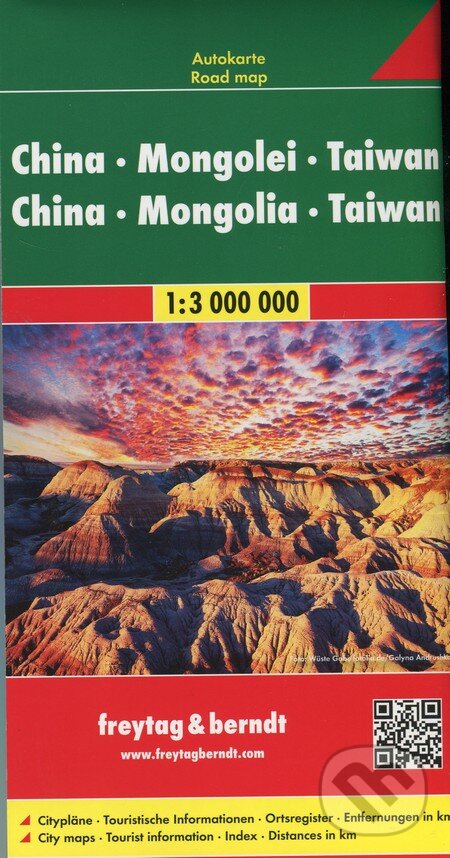Levně China-Mongolei-Taiwan 1:3 000 000 (Automapa)