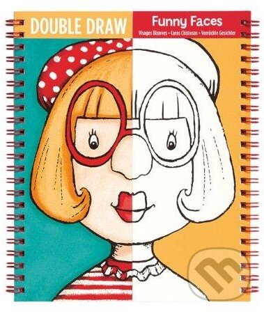 Levně Funny Faces - kniha z kategorie Omaľovávanky, vystrihovanie, papier