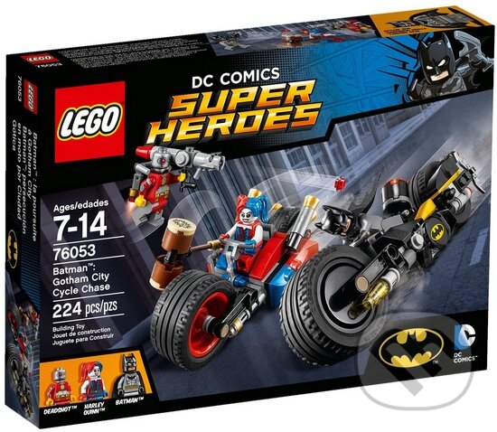 LEGO Super Heroes 76053 Batman™: Motocyklová honička v Gotham City, LEGO, 2016