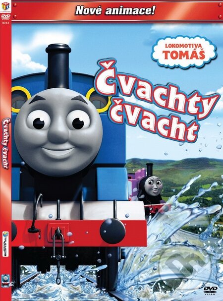 Levně Lokomotiva Tomáš Čvachty čvacht - David Mitton, Steve Asquith, Greg Tiernan, David Baas - film z kategorie Animované rozprávky