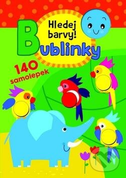 Levně Hledej barvy! Bublinky (140 samolepek) - kniha z kategorie Samolepky