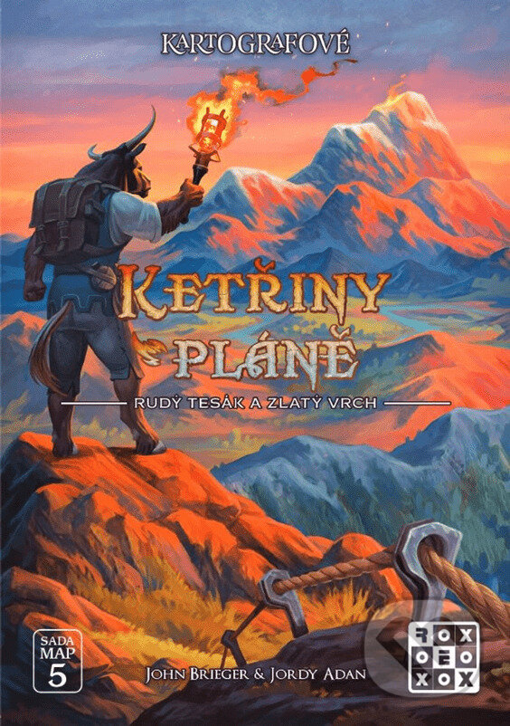 Kartografové: Ketřiny pláně - Rudý tesák a Zlatý vrch (sada máp 5)