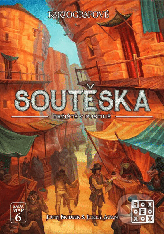 Levně Kartografové: Soutěska - Tržiště v pustine (sada máp 6) - hra z kategorie Ostatné