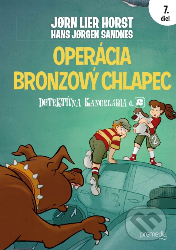 Levně Operácia Bronzový chlapec - Jorn Lier Horst, Hans Jorgen Sandnes (ilustrátor) - kniha z kategorie Beletria
