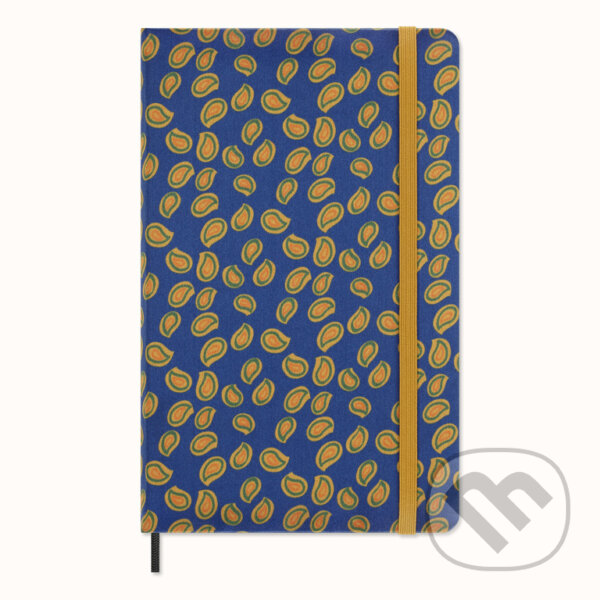Levně Moleskine - nedatovaný plánovací diár Silk v darčekovej krabici (modrý)