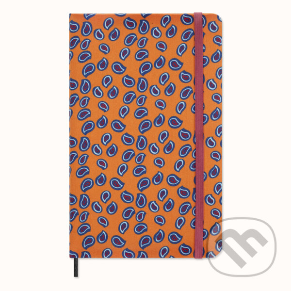 Levně Moleskine - nedatovaný plánovací diár Silk v darčekovej krabici (oranžový)