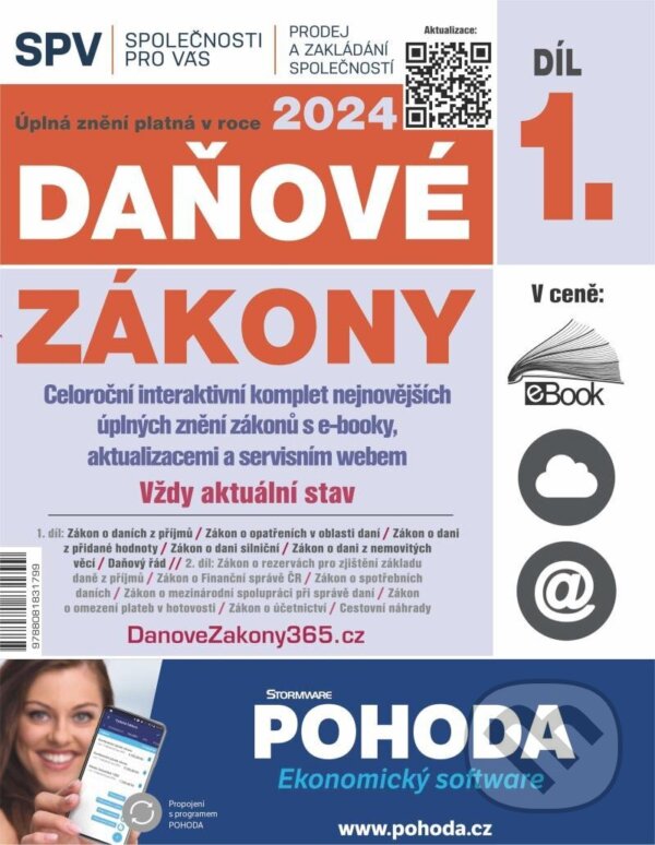 Kniha: Daňové zákony 2024 (Díl 1.) (Newsletter). Newsletter, 2024