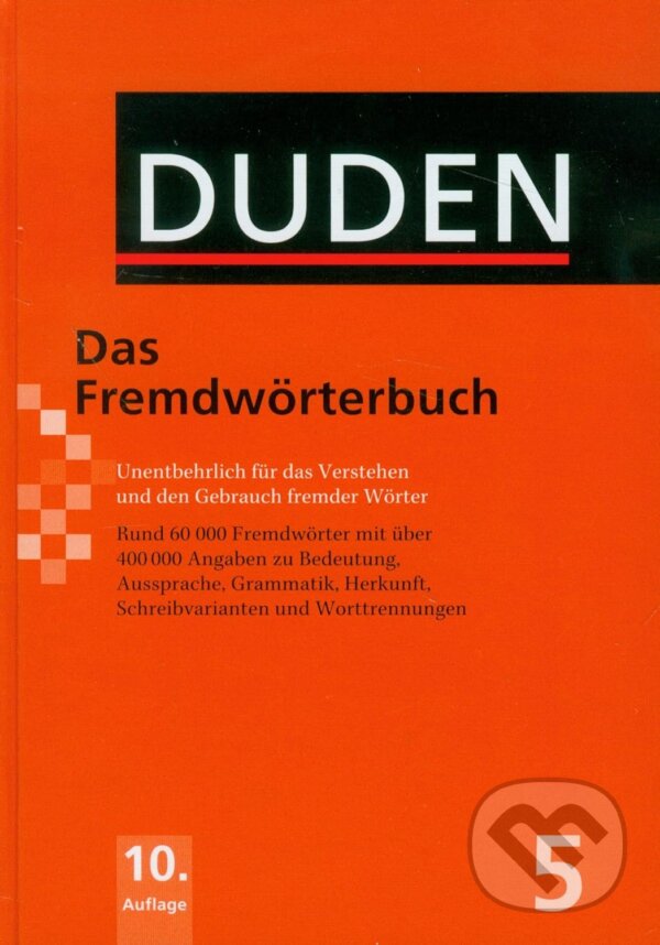 Levně Duden 5 - Das Fremdworterbuch - kniha z kategorie Jazykové učebnice a slovníky