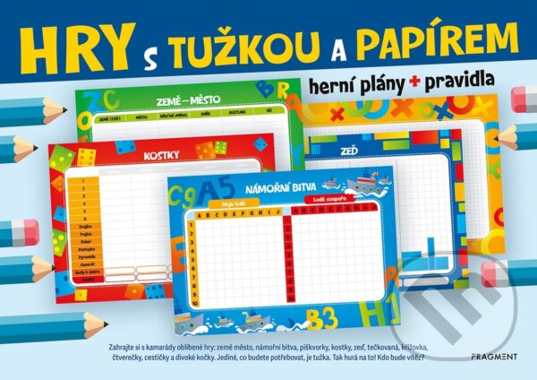Levně Hry s tužkou a papírem (herní plány + pravidla) - kolektív autorov - kniha z kategorie Hravé úlohy