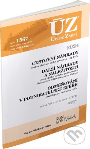 Levně Úplné Znění - 1567 Cestovní náhrady - kniha z kategorie Pracovné právo