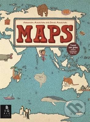 Levně Maps - Aleksandra Mizielińska, Daniel Mizieliński - kniha z kategorie Mapy