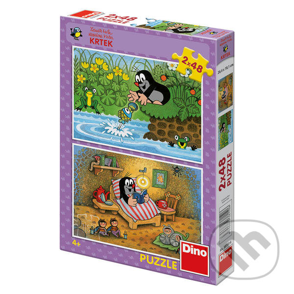 Puzzle: Krtek a perla (Dino)