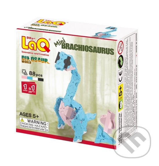 Levně LaQ stavebnica Dinosaur World mini Brachiosaurus - hra z kategorie Stavebnice