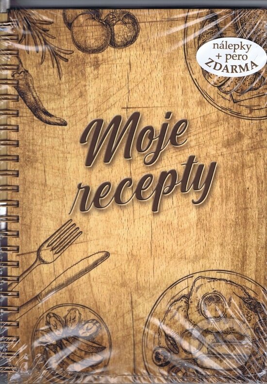 Kniha: Moje recepty - zápisník (Alena Brišová)
